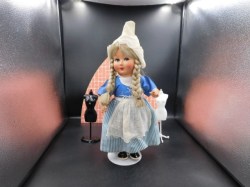 dutch doll blue stripe